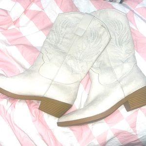 Suede Cowgirl Boots